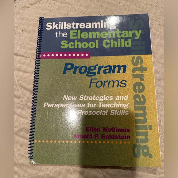 Skillstreaming the Elementary school child- program forms- new strategies! - Picture 1 of 11